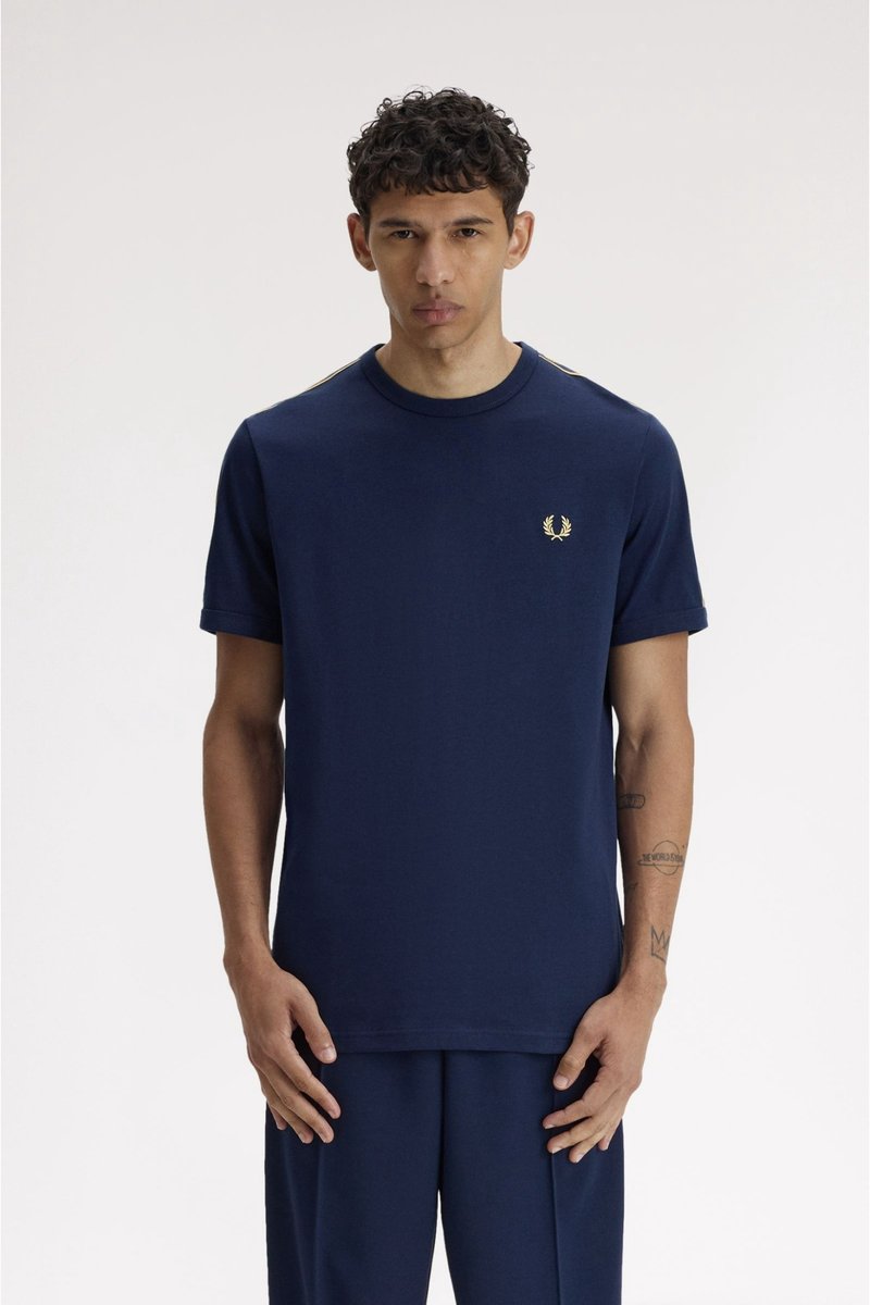 Fred Perry T-shirt M4613 Blauw