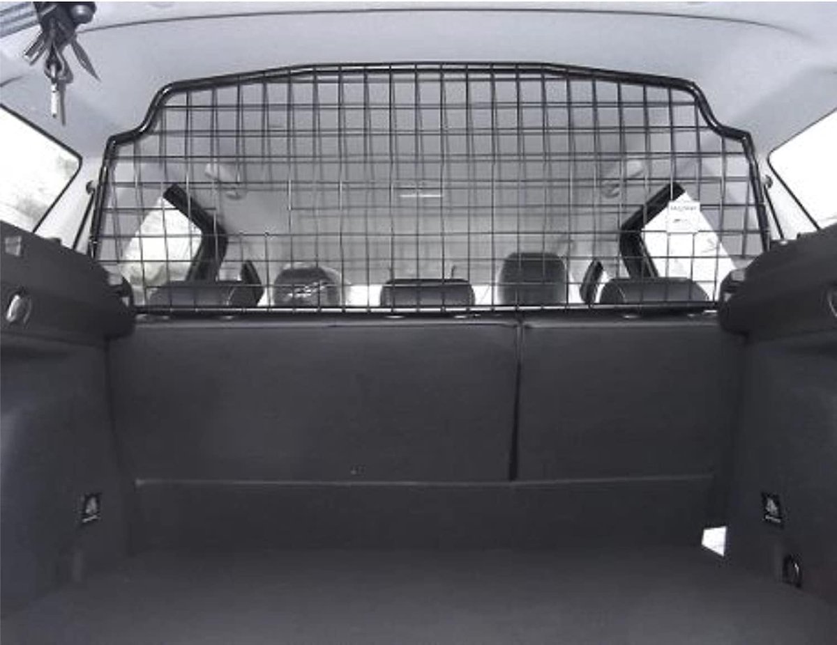 Hondenrek Auto – Hondenrek Scheidingsrooster – Veilig Vervoer – Maatwerk Pasvorm – Metallic