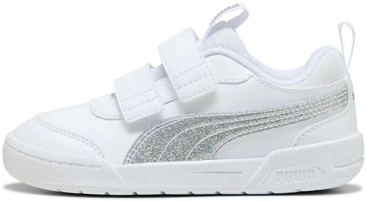 Puma Multiflex 2 Glitz Fs V Ps Schoenen Jongen Zilver
