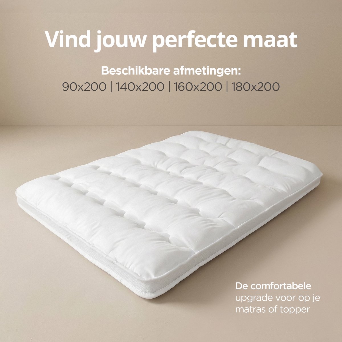 Sleeptime Sleeptime 3D Air Hotel Topper - afbeelding 2