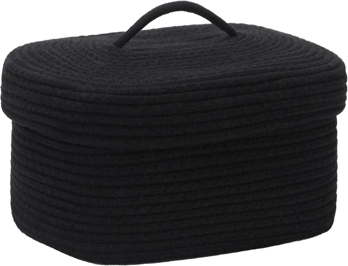 Opbergbak Met Deksel - Opbergdoos - Opbergbox - woonaccessoire