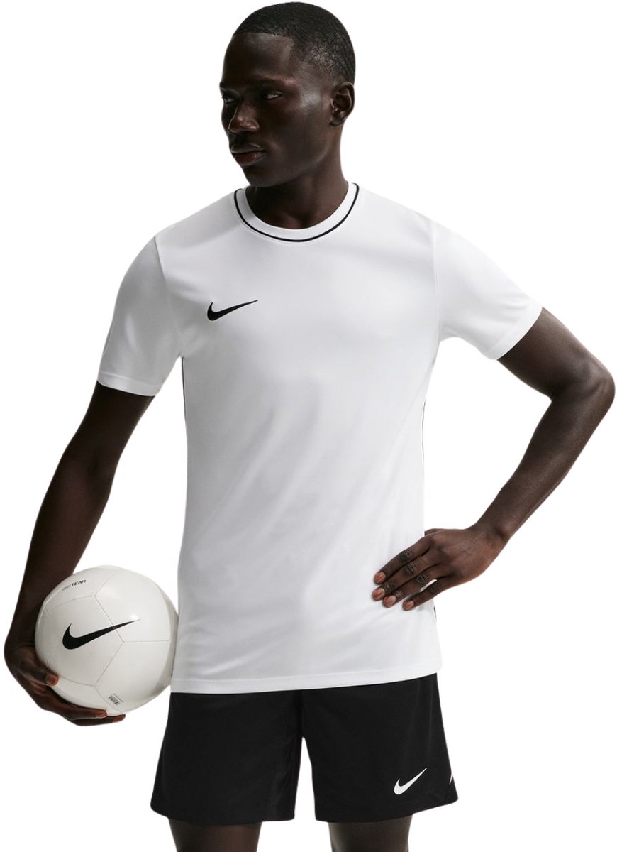 Nike Team T-shirt Heren Dri-FIT Park 26 SS Top Wit - Maat XS