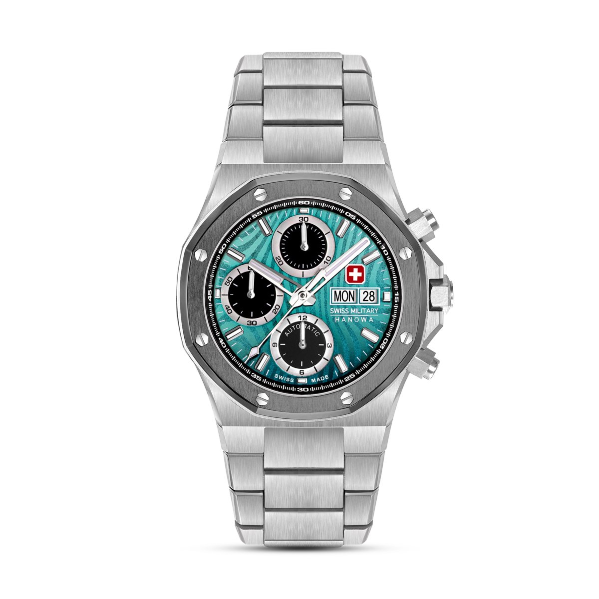 SWISS MILITARY HANOWA DAMASK LEGENDS ICEWATER LIMITED EDITION 100pcs SMWGL0007002