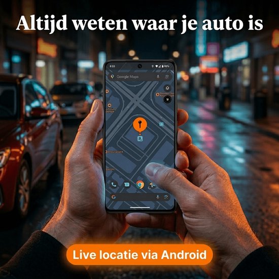 VCTparts® HawkDash Auto GPS Locatie Tracker Anti-Diefstal Functie Smart Tag - Werkt met Android Zoeken - Android/Google zwart van VCTparts — afbeelding 3