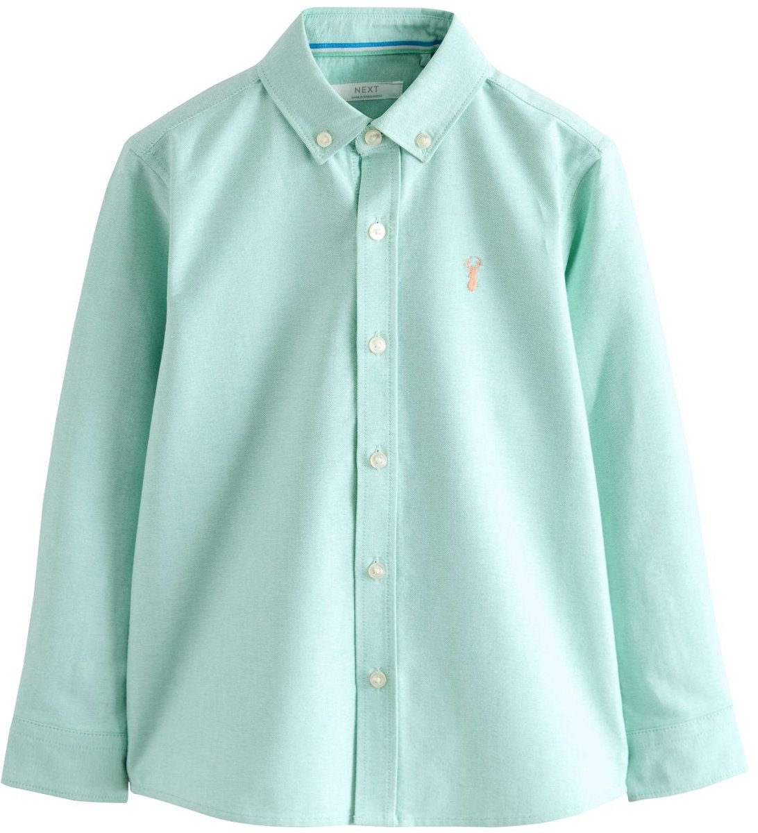Next - Jongens - Premium Oxford overhemd, enkel - Groen