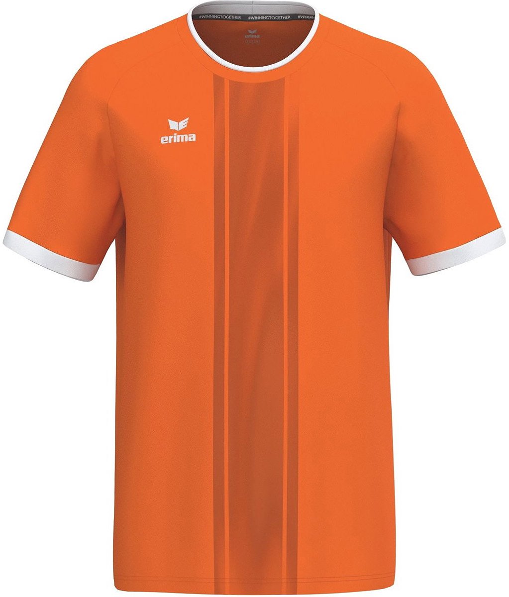 Erima Libero 125 Shirt Korte Mouw Kinderen - Oranje | Maat: 152