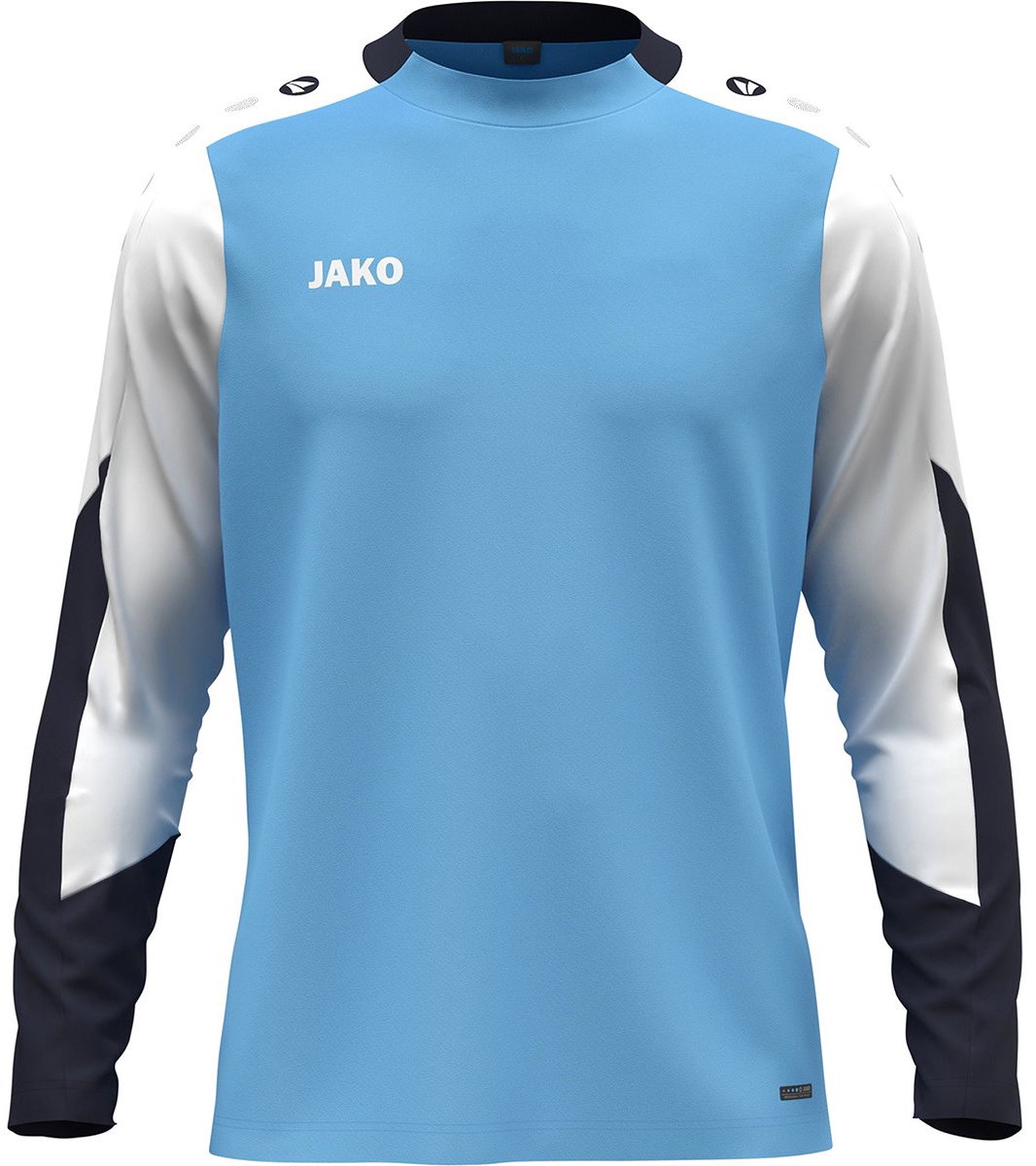 Jako Dynamic Longsleeve Kinderen - Hemelsblauw / Wit / Marine | Maat: 152