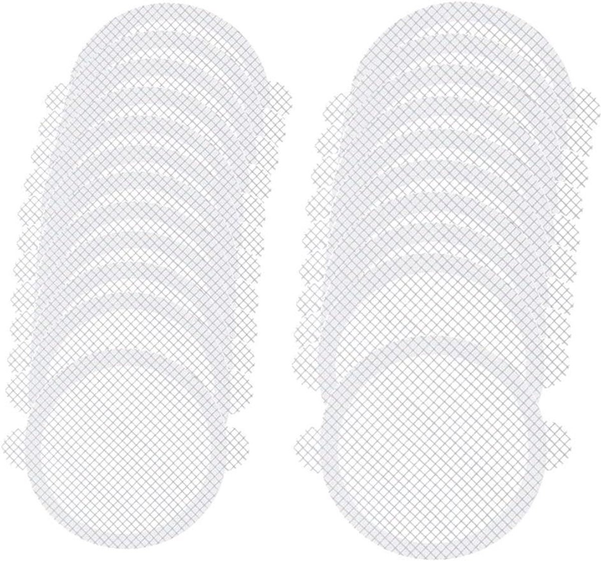 40 stuks haarvanger stickers voor afvoer in douche en keuken