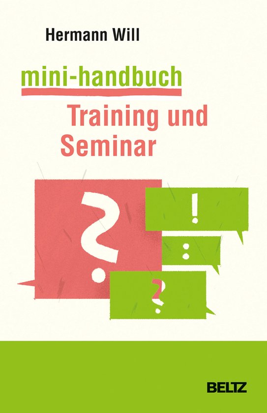 Mini-Handbücher - Mini-Handbuch Training und Seminar - cover