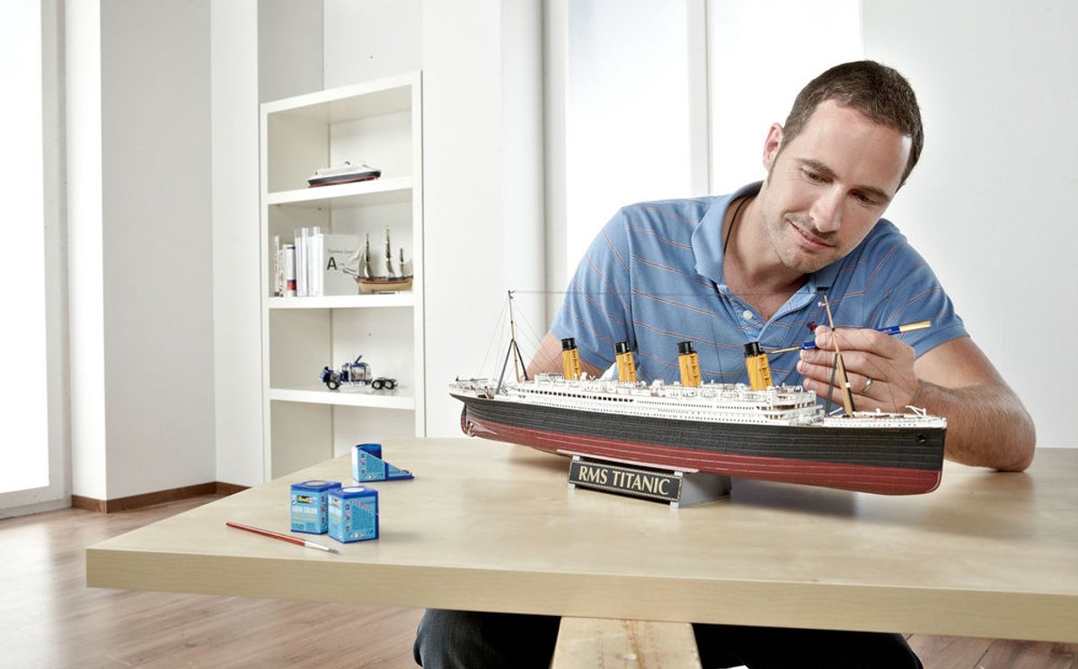 Revell Modelbouwpakket Schepen - 05715 Gift-Set 100 Years Titanic - 1:400 — afbeelding 18