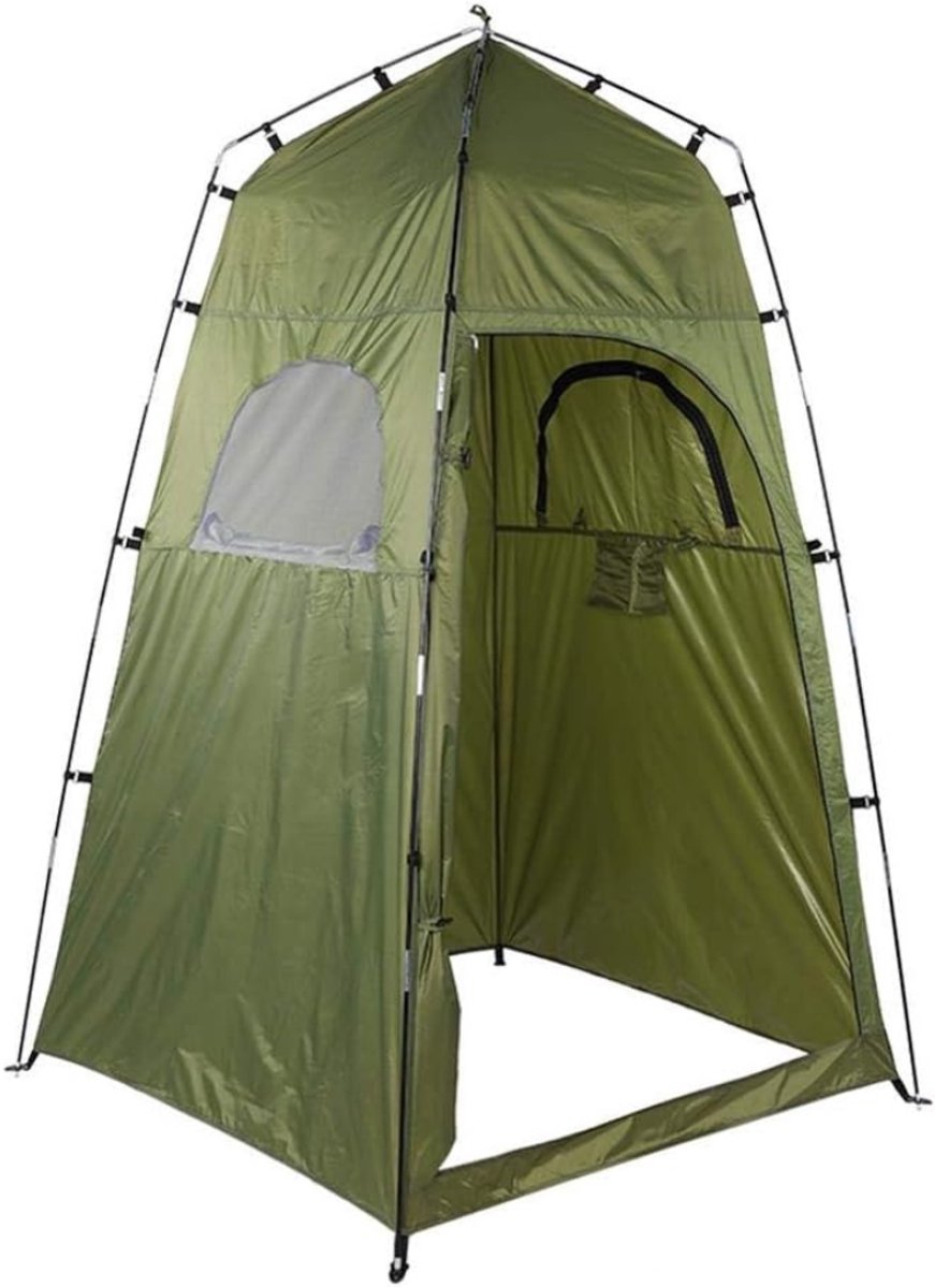 Aurixi® Douchetent - Camping Douche - Douchezak - Groen - 120cm x 120cm x 195cm