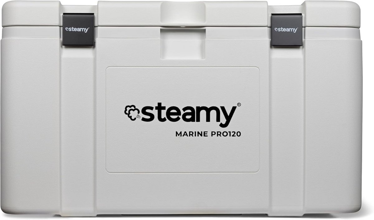 Grote Premium Koelbox Wit 120 Liter - Extra Duurzame IJsbox voor Kamperen en Outdoor