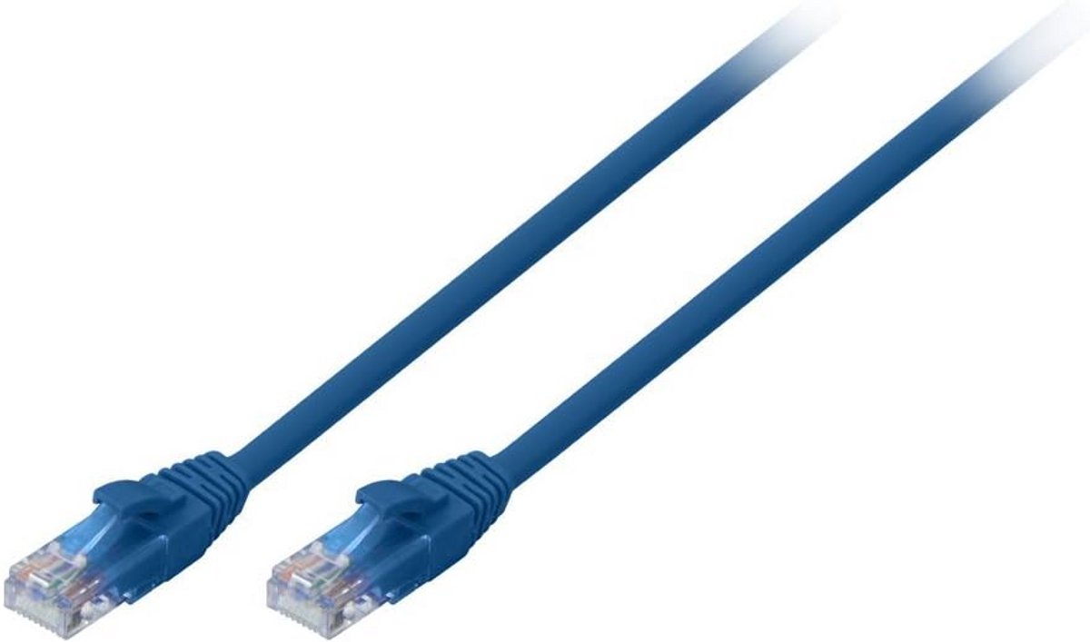 5 Meter CAT6 U/UTP Netwerkkabel Blauw - Gigabit Ethernet LAN Kabel