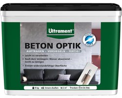 Ultrament Concrete Look, antraciet, 8 kg