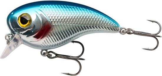 Ondiep Lopend Hard Kunst Aas voor Snoek en Roofvis, Compact Ontwerp, Hoge Waterverplaatsing, 6cm — afbeelding 5
