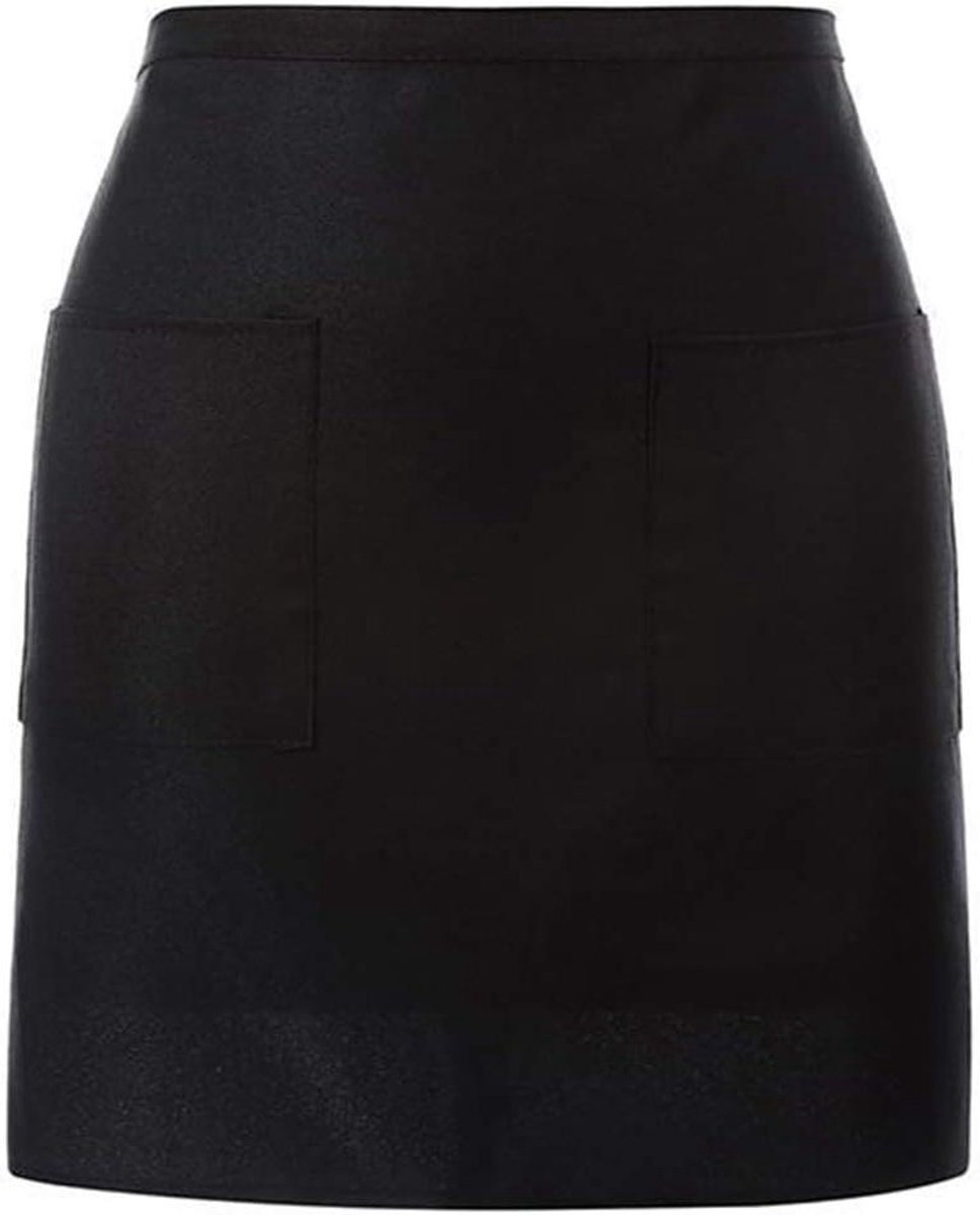 Kort oberschort met zakken en verstelbare tailleband in unisex stijl.