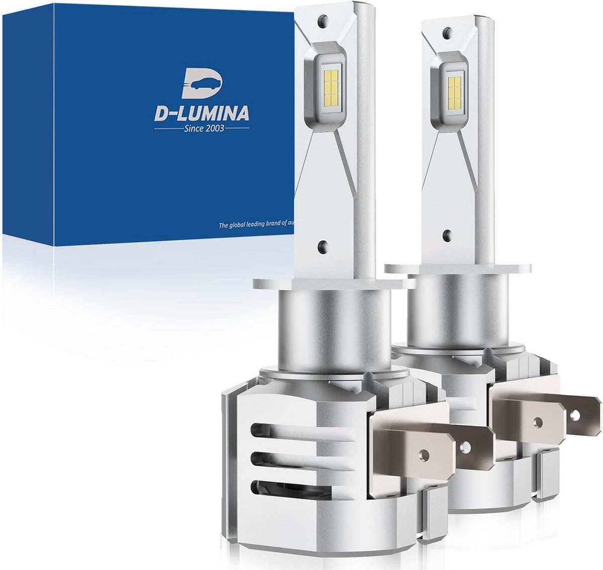 Canbus LED Lampen H1 100W 16000lm 6500K voor Auto Verlichting Vervanging