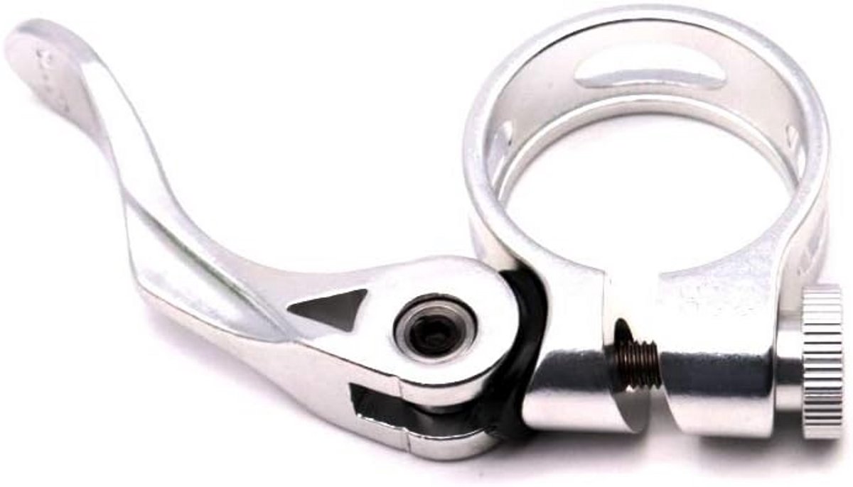 Lichte Aluminium Zadelpenklem met Snelspanner 31,8 mm