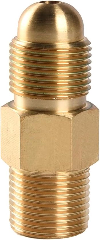 Foto: Adapter voor g5 8 naar g5 8 geschikt voor co2 regelaar op gasfles handig accessoire 1 stuk 