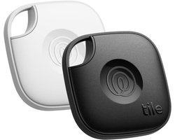 Tile by Life360 Mate - Bluetooth Tracker voor Sleutels, Tassen en meer - 2 stuks