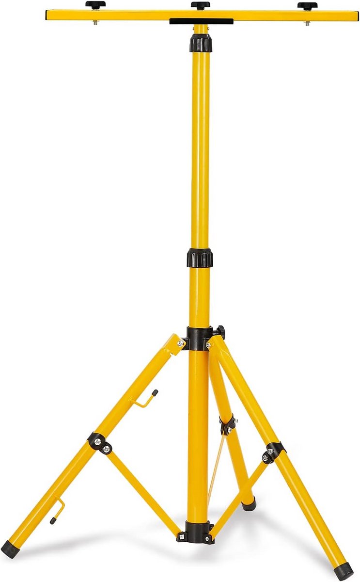 Telescopisch Statief voor Bouwspots en LED-Schijnwerpers - Verstelbaar 64-154 cm