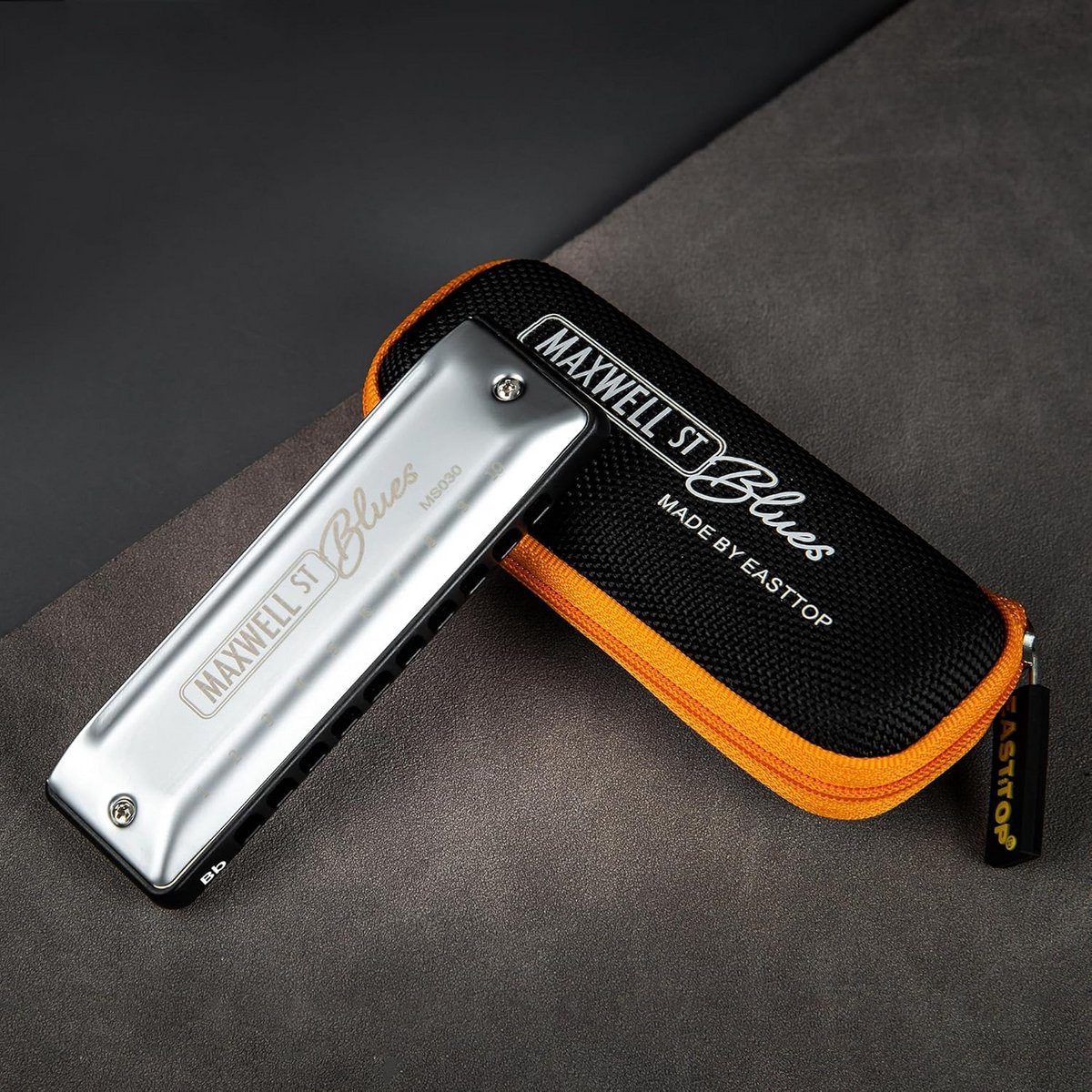 Diatonische Blues Mondharmonica in Bb - 10 Gaten - Professioneel en Voor Beginners