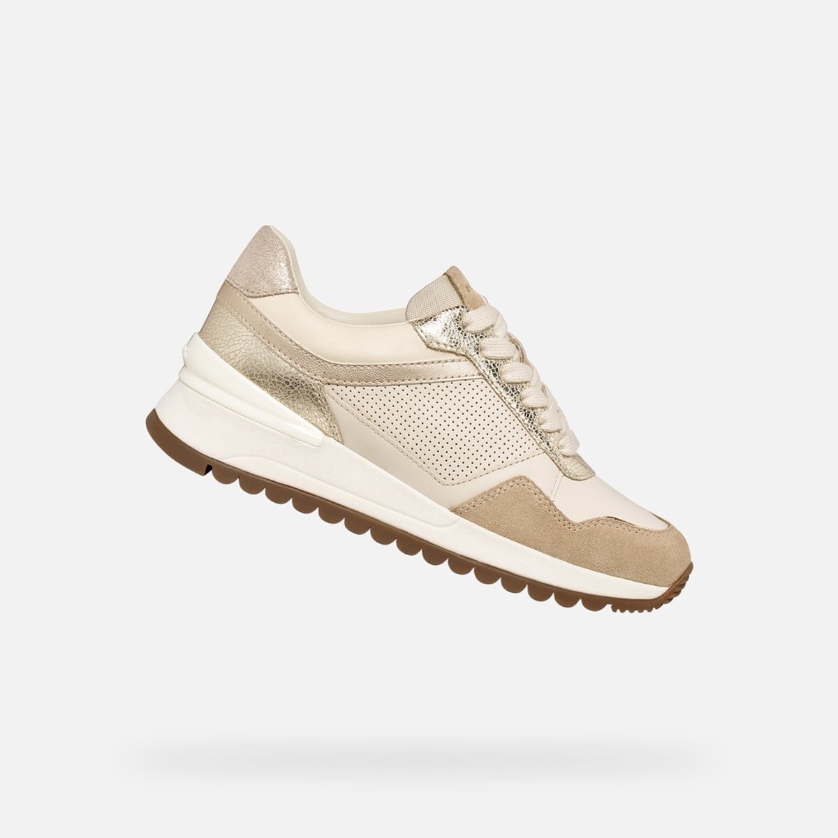 Geox Desya Melkwit/Licht goud