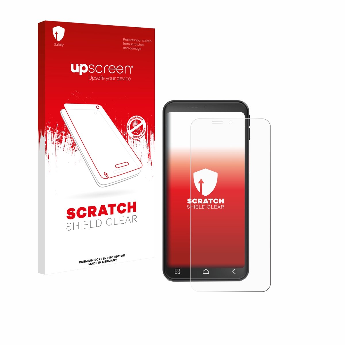 upscreen - Screenprotector voor Emporia Smart 7 Lite - Folie Beschermfolie transparant