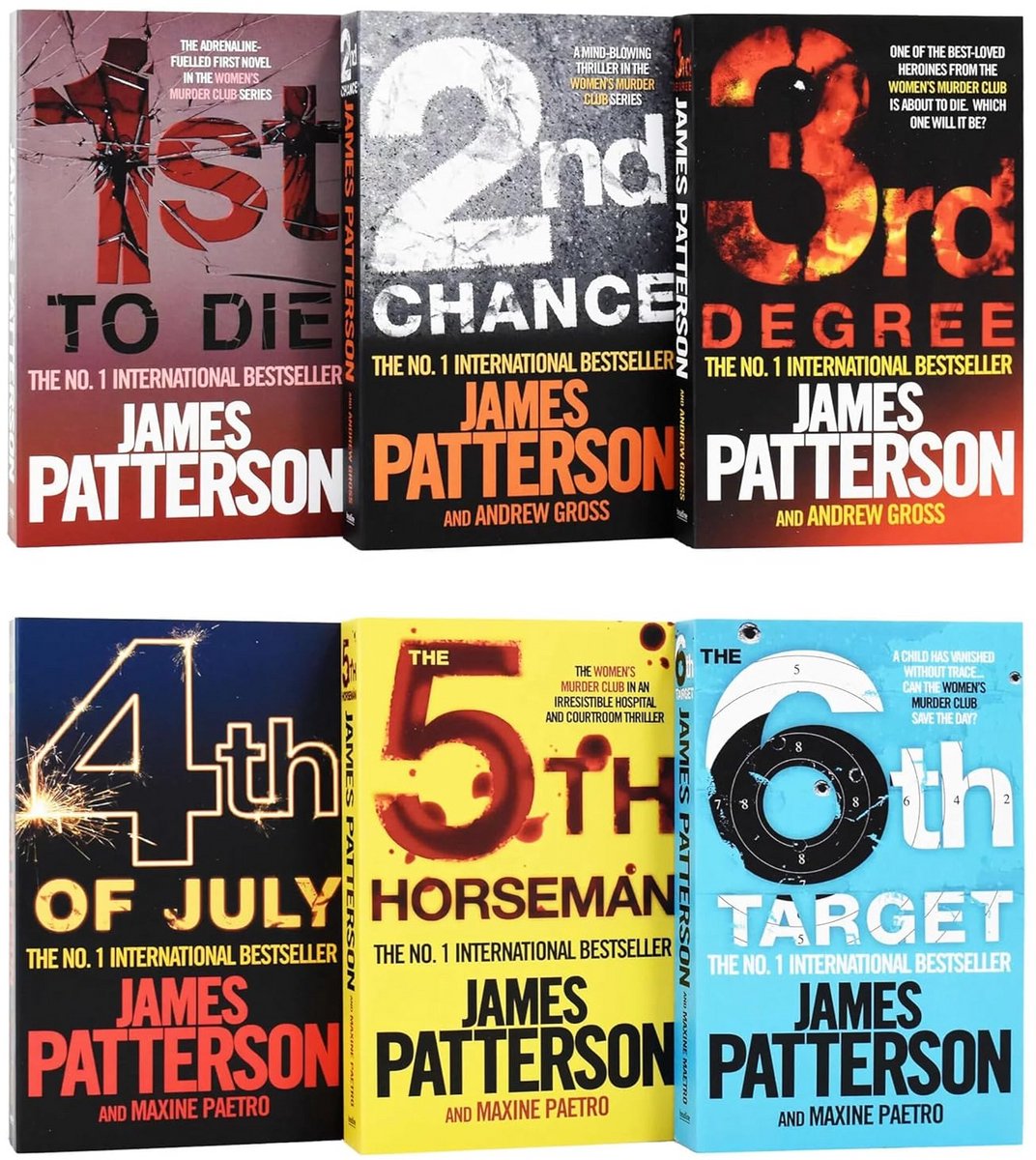 Women's Murder Club Boeken 1-5 | Spannende Thrillers van James Patterson