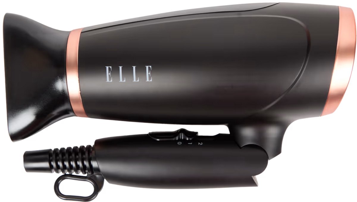 ELLE Föhn Haardroger met Opzetstuk - afbeelding 2