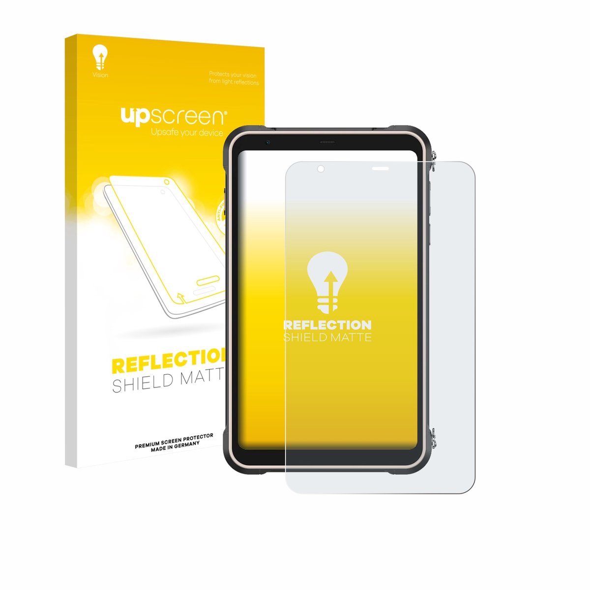upscreen - Screenprotector voor Ulefone RugKing Pad Pro - Folie Beschermfolie anti glare matte