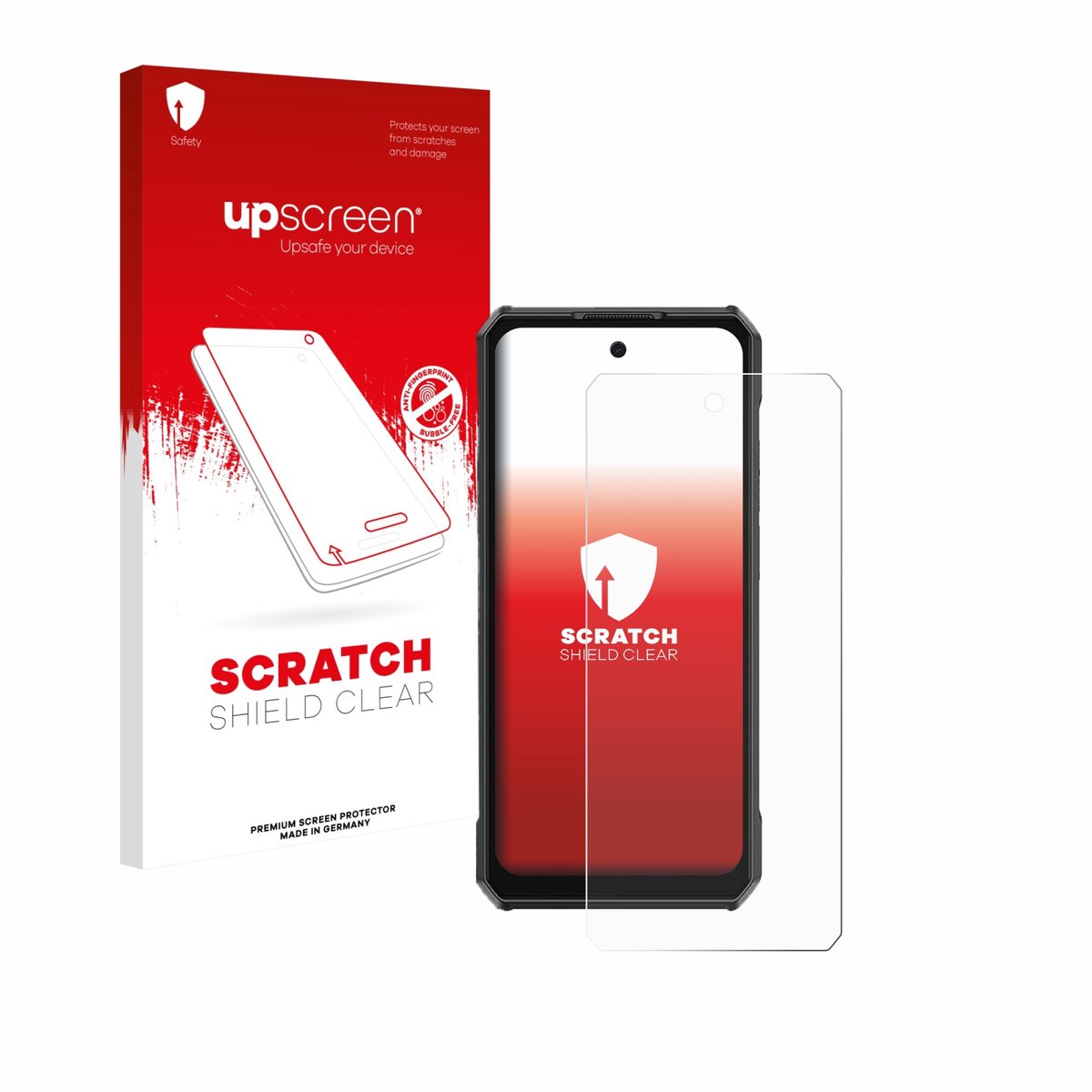 upscreen - Screenprotector voor Ulefone Armor 30 Pro - Folie Beschermfolie transparant