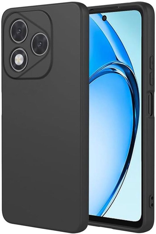 Zwart Dun TPU Hoesje Geschikt voor Honor 400 Lite | Back Cover | Lichtgewicht | Ultra Dun | Flexibel | Zacht