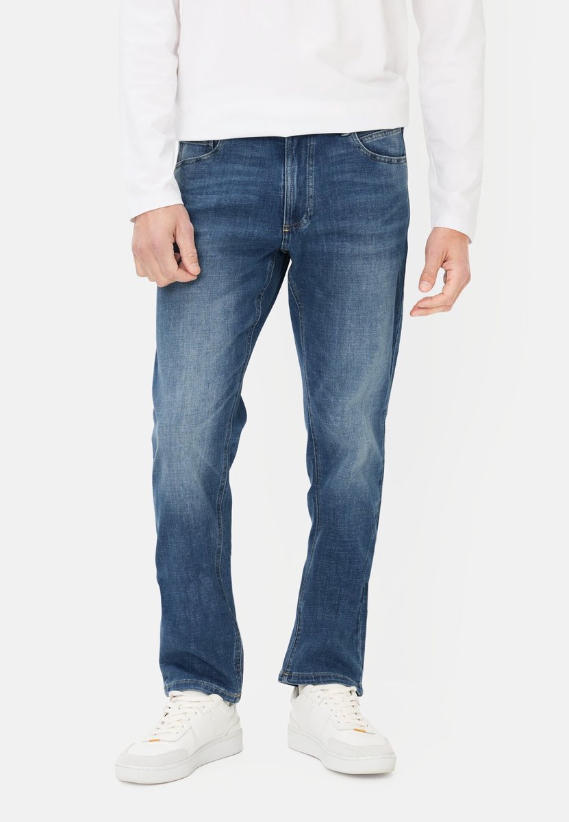 camel active fleXXXactive® denim met verkoelend effect - Maat menswear-31/34 - Indigoblauw