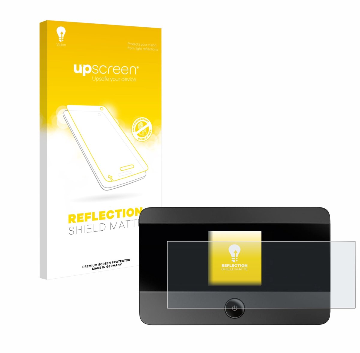 upscreen - Screenprotector voor TP-Link M7350 - Folie Beschermfolie anti glare matte