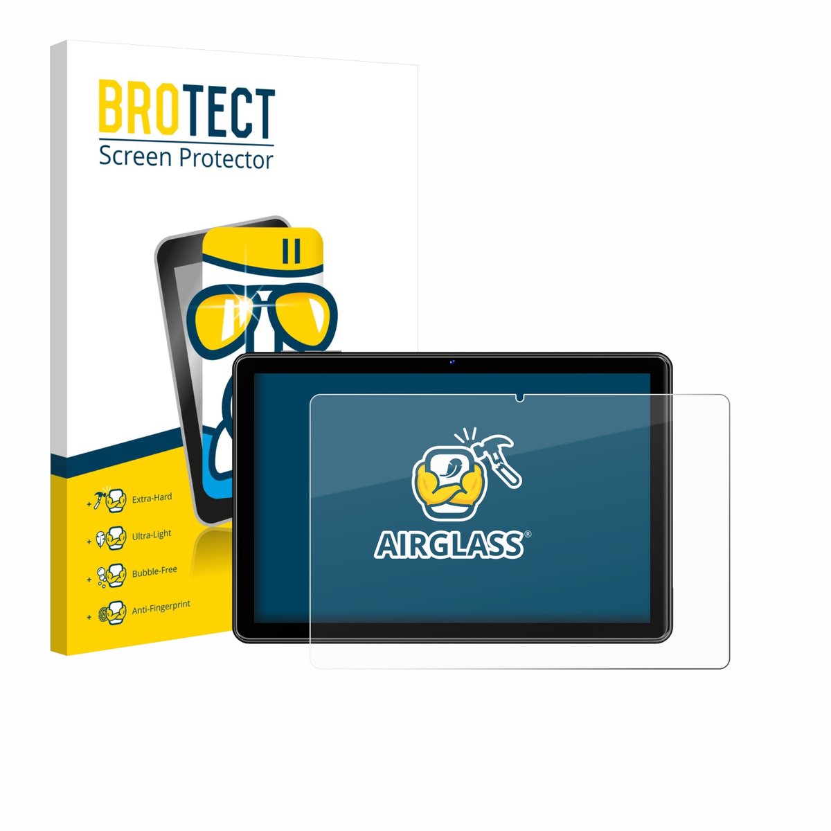 Screenprotector voor Hasskya K30/K50/K70 10.1" Beschermglas transparant