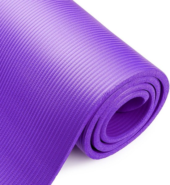 Extra Dikke 10 mm Yogamat - Antislip, Dubbelzijdig, Milieuvriendelijk Schuim voor Thuis & Reizen — afbeelding 2