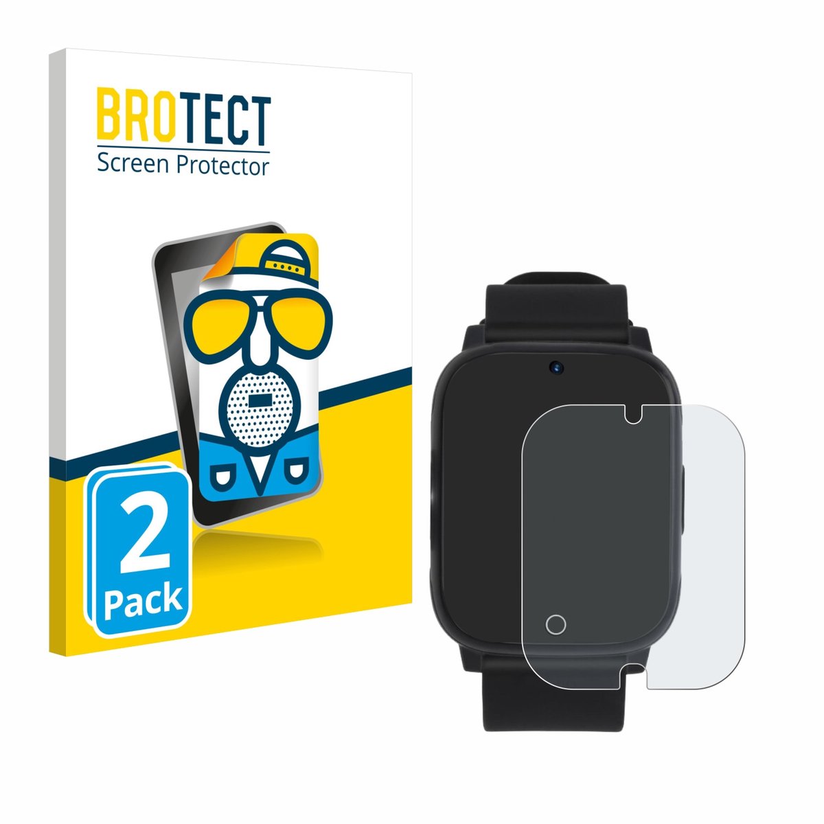 BROTECT - Screenprotector voor NikuTRAX NC83S - Folie Beschermfolie matte 2 Stuks
