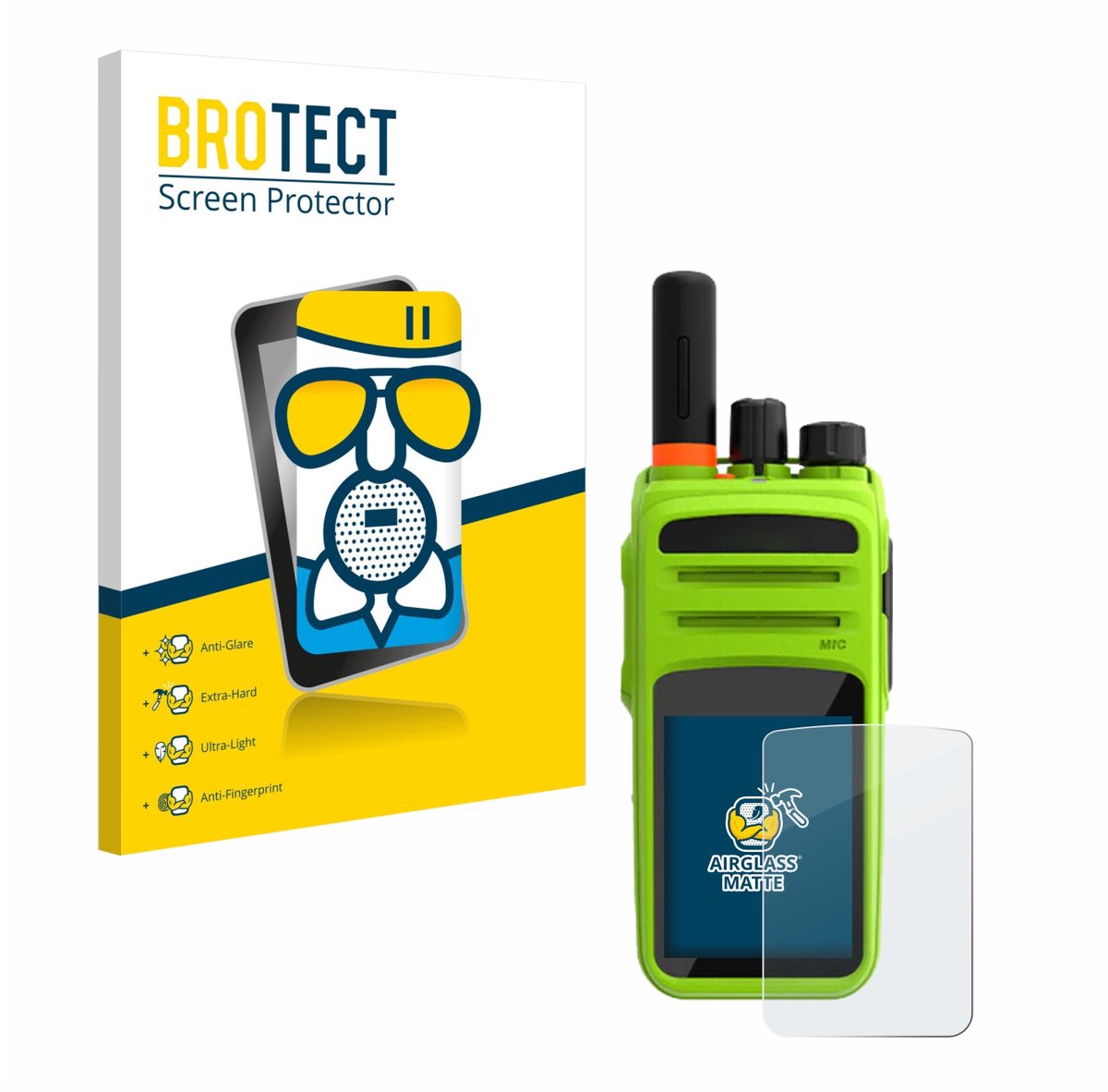 BROTECT - Screenprotector voor Talkpod N58 Plus - Folie Beschermfolie Beschermglas matte