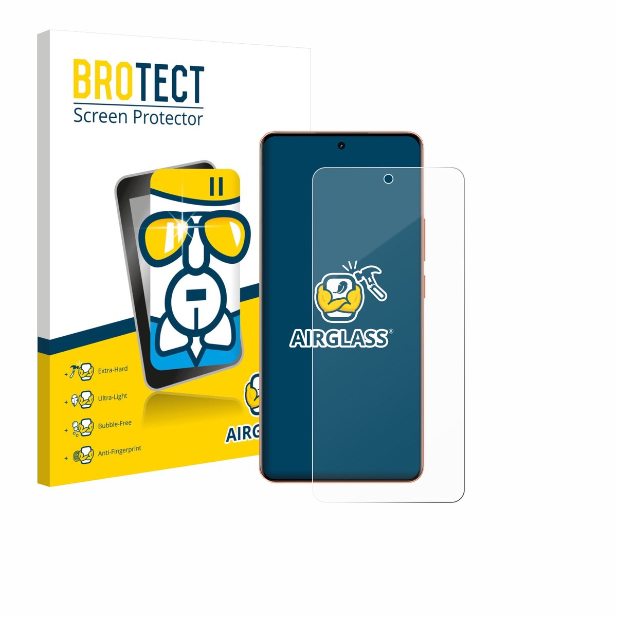 Screenprotector voor realme P4 Power Beschermglas transparant