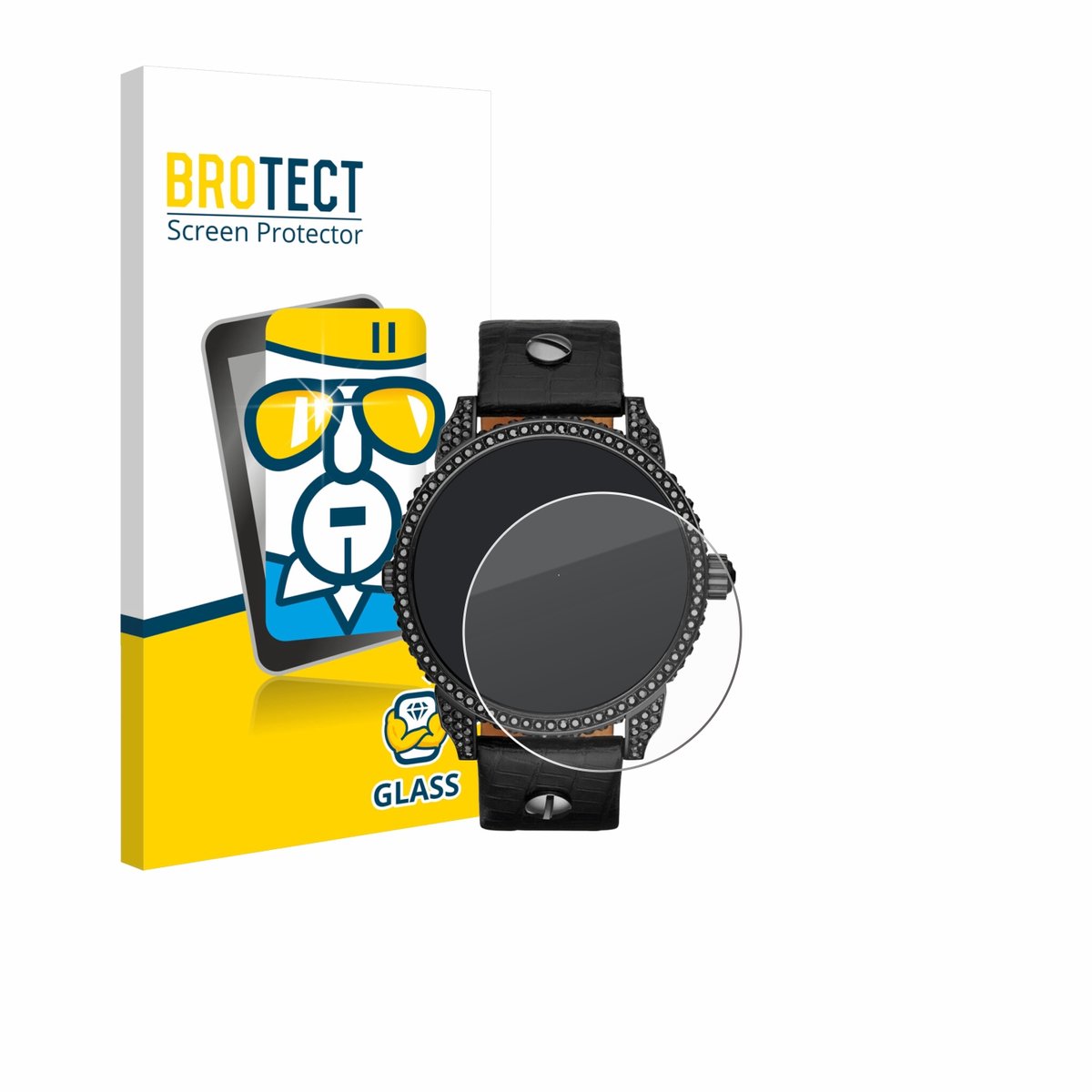BROTECT - Glas Screenprotector voor Diesel Mini Daddy - Gehard Beschermglas 9H