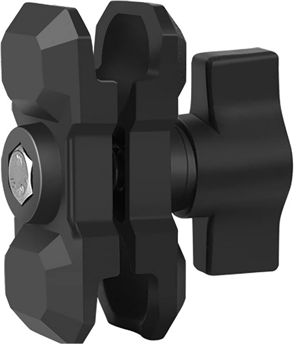 Stevige Stuurklemarm Aluminium Dubbele Sokkel - Universele Bevestiging voor 1 Inch Balmontage