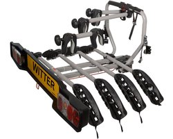 Fietsendrager Trekhaak - Fietsdrager Auto - Vervoer Vier Fietsen - Kantelbaar Met Belading