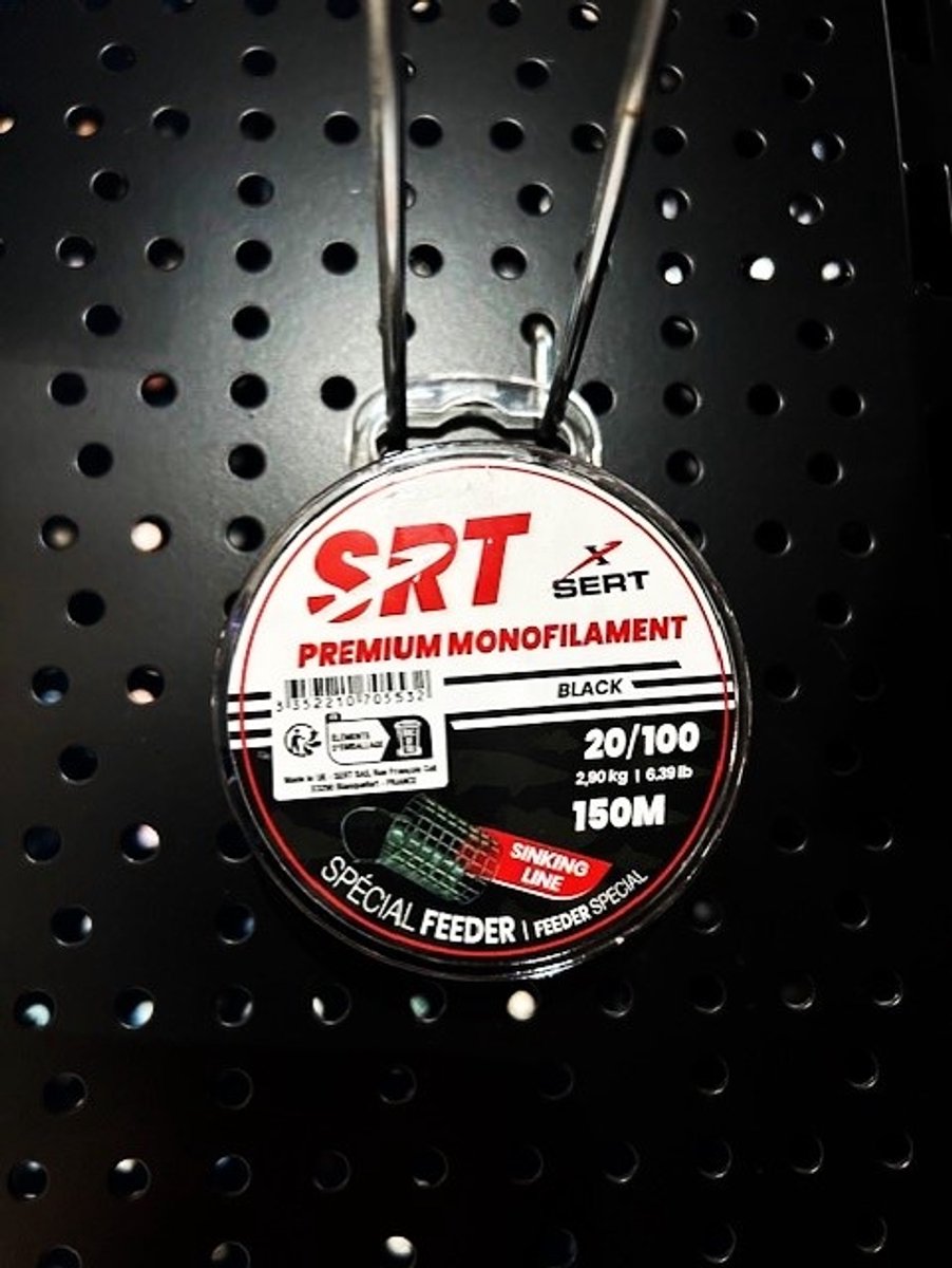 Sert Nylon SRT Speciaal Feeder 150m Zwart - Maat : 0.20mm