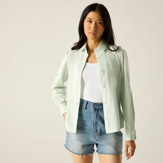 Dames anti-insect reisshirt met lange mouwen