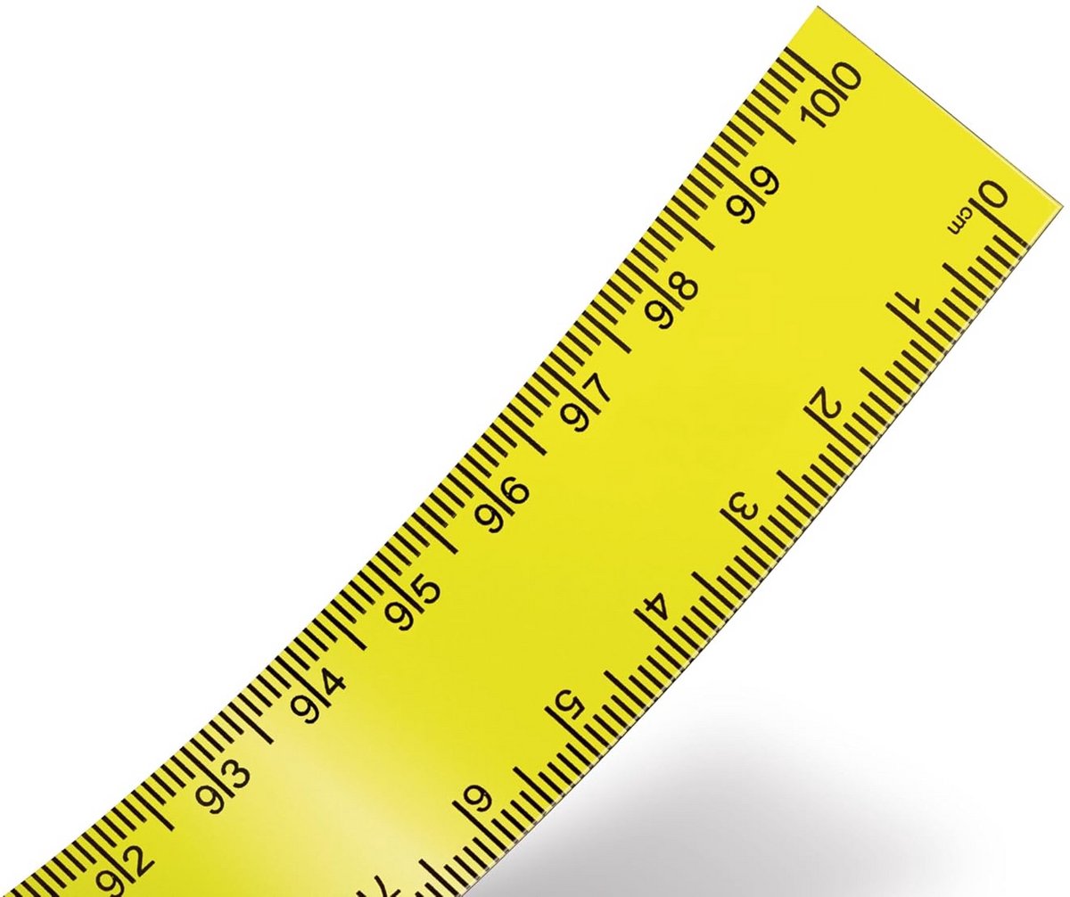 Magnetische Liniaal - Meetlint - Precisie Meten - Zelfklevende Functie - 100 cm