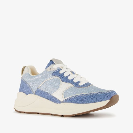 Natuform baskets femmes denim bleu - Taille 42 - Semelle amovible