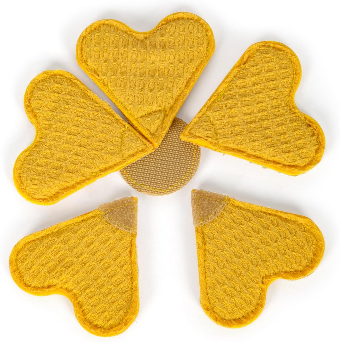 Houten Wafelijzer Set - Speelgoed Keuken - Kinderen Spelen - Hartvormige Wafel - 16 x 18 cm - Lichtblauw