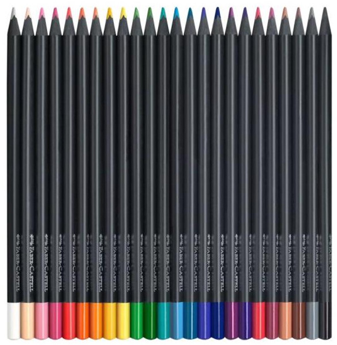 Faber-Castell kleurpotloden - Black Edition - 24 stuks - FC-116424 — cadeau in Hobby - foto 5