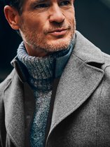 Steppin' Out Caban Coat Wol Grijs - Maat 50 - Heren - Mantels